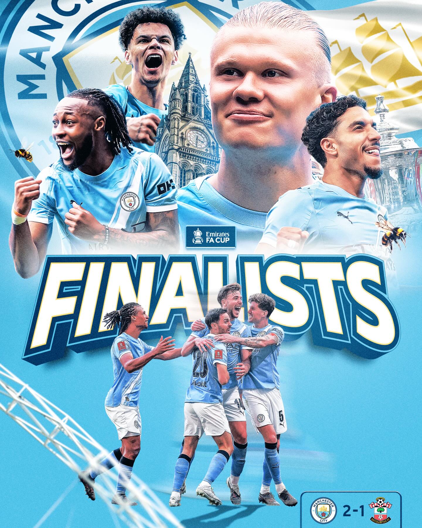 Pep Guardiola’s @ManCity side have done it 🤩

They’re through to the 2026 #EmiratesFACup Final! 🏆