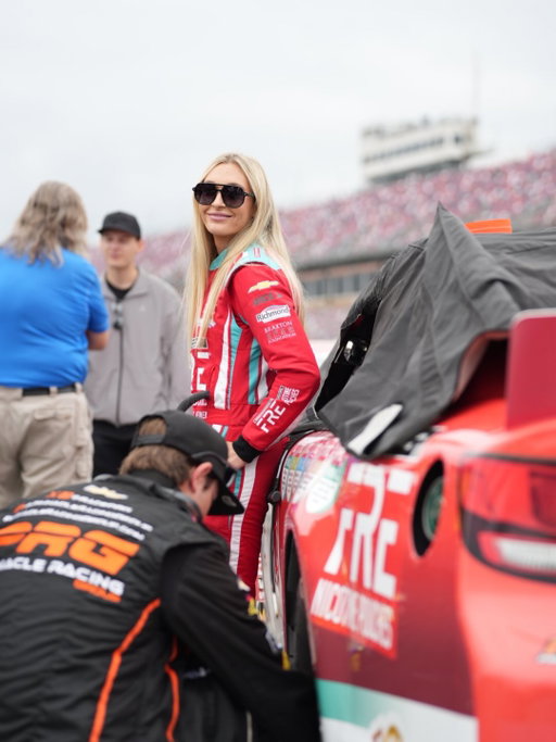 All gas at @talladega No. 77 driver @taylorreimerr finished P6 and No. 28 driver @driverjackwood was P9. They left it all out there.