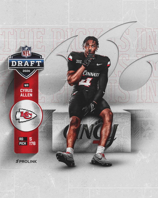 CYRUS IS A CHIEF!

#NFLDraft | @prolinkworks
