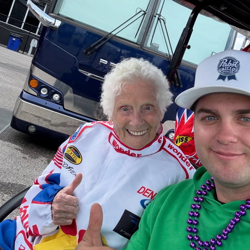 #picoftheday picked up this hottie on Talladega BLVD. She's one gangster granny! @rosssmith 
Song of the day- I Had Some Help