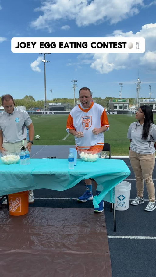 @joeychestnut was eating an average of 31 eggs per MINUTE 🤯🔥
 
#ProSoccerProJAX