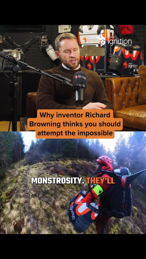 The education system beat the creativity out of us… but not everyone let it 💡

Jet suit inventor @richardmbrowning on why thinking like a kid - messy, fearless, and ignoring the instructions - is exactly what the future needs.

🎧 Listen to the full episode on the Team Ignition Show Podcast now. Link in bio.

#teamignition #podcast #jetsuit #entrepreneur #inventor