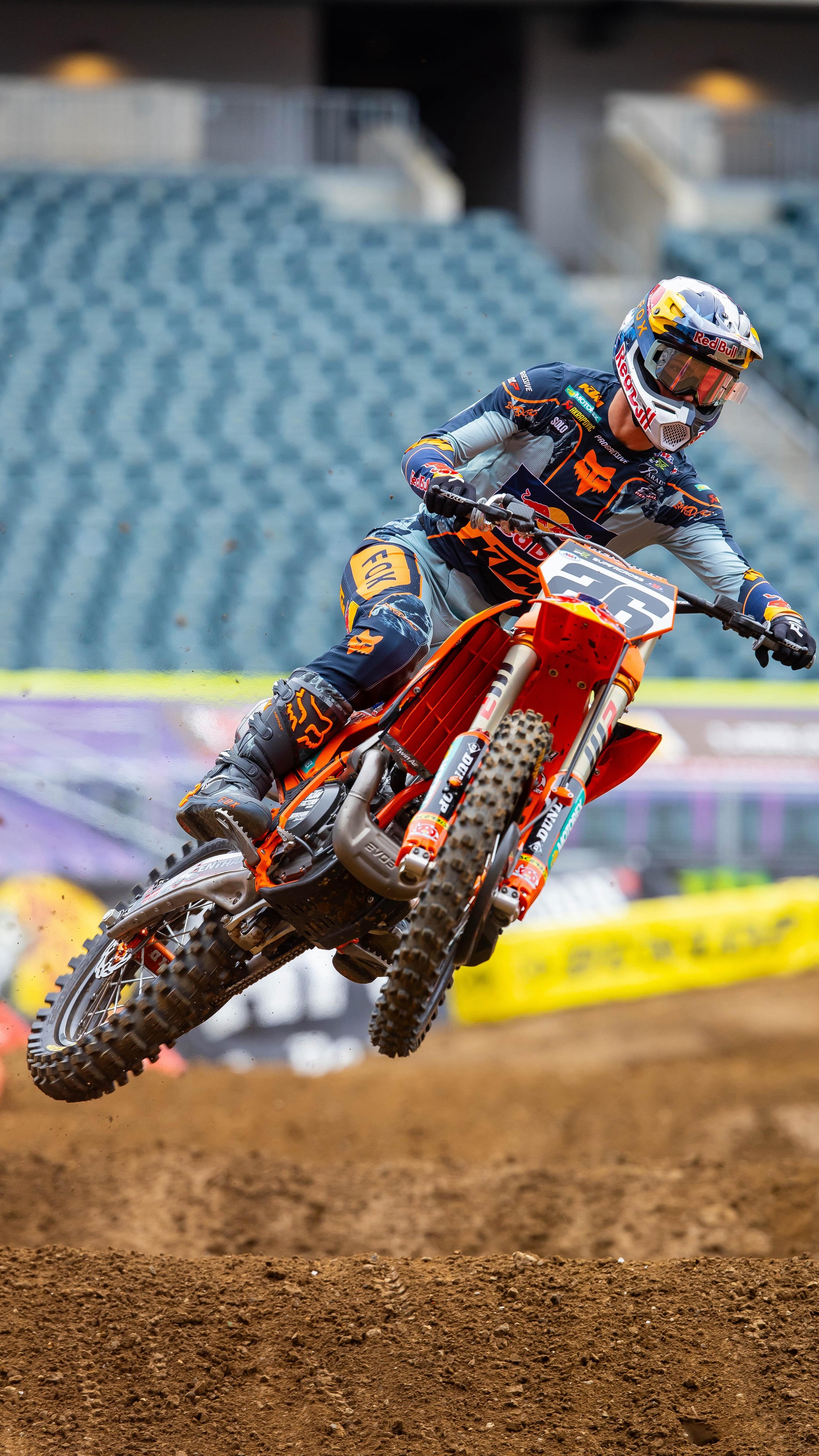 The pace is hot in Philly! 🔥

All eyes on Jorge Prado tonight at Red Bull KTM Factory Racing. 

#KTM #ReadyToRace #Supercross #SMX