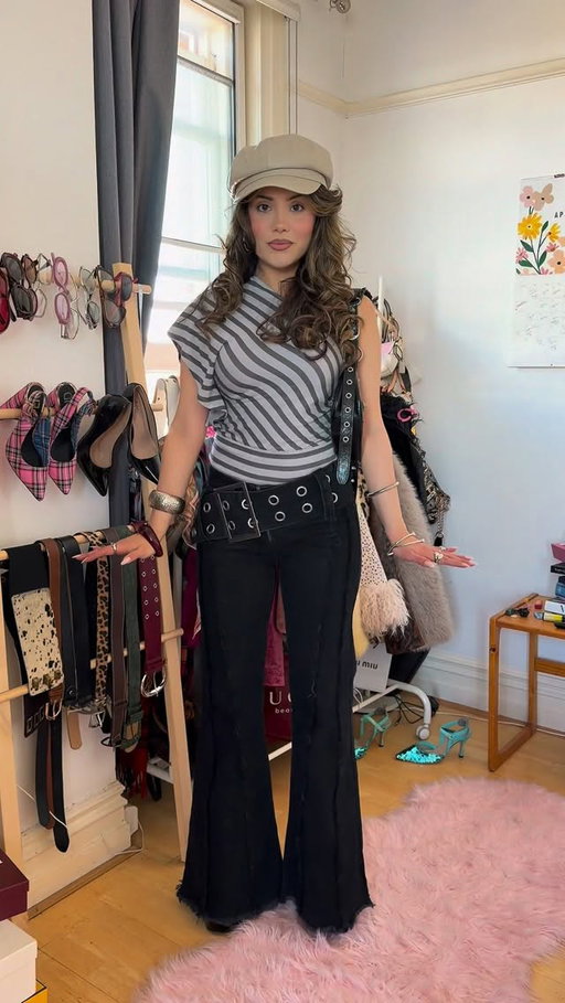 An inside to my closet is coming soon x @weloveit.archive 🫣✨💋🎀 

• wearing @mingalondon (Discount code: ISIDORA) - @edikted @jyoseishop @jadedldn @josefina.collection @vinted 
• 
•
@bratz @bratzuk 
#ootd #outfitinspo #styleinspo #y2kinspo #bratzdoll