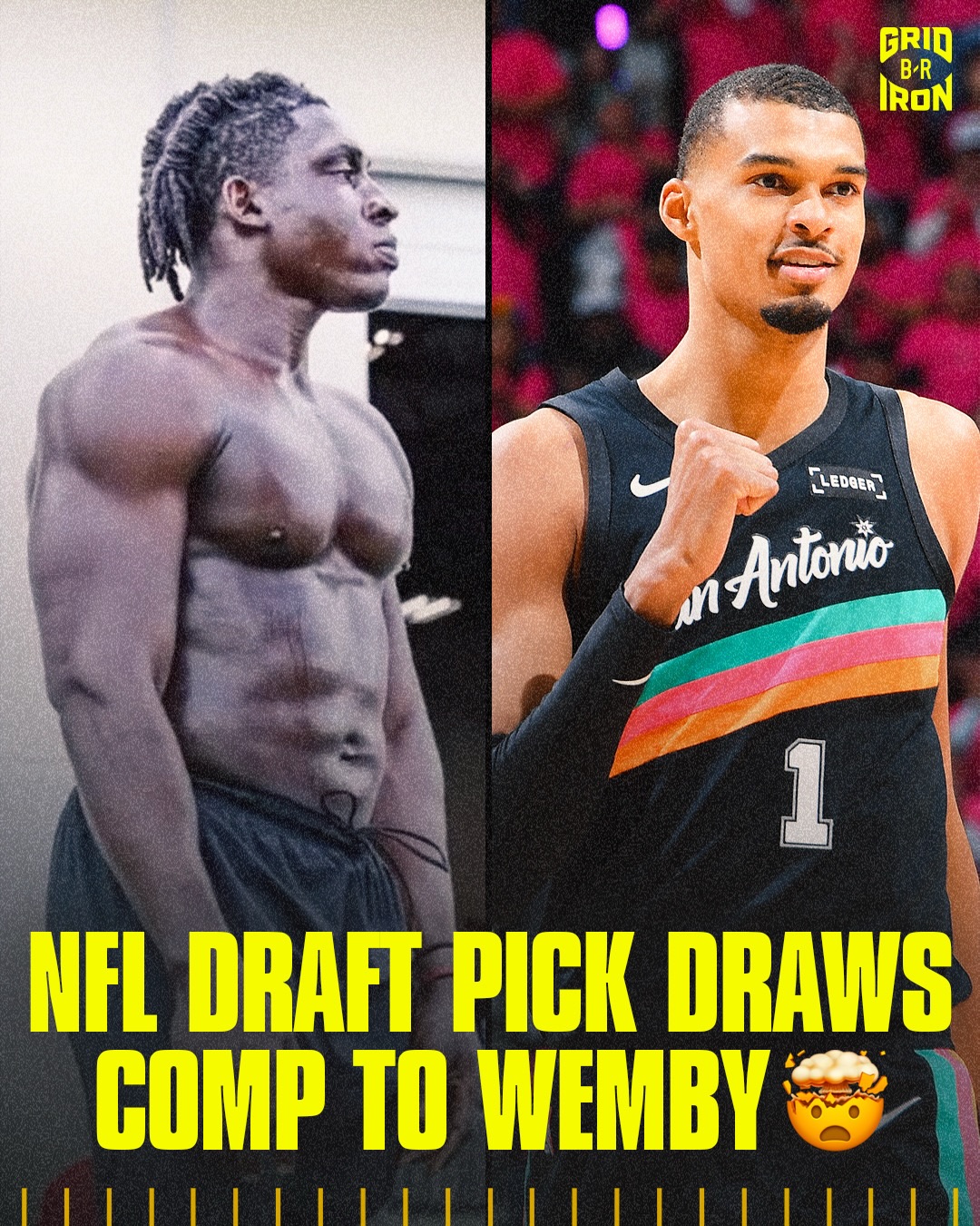 Eagles just drafted Uar Bernard in the 7th round after his amazing performance at the HBCU combine