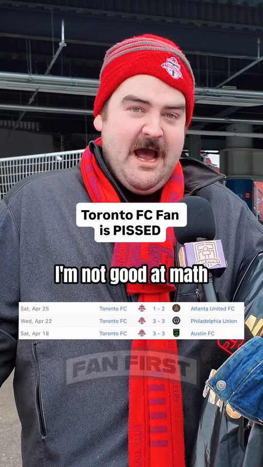 Toronto FC Fan Cian is FUMING after dropping points at home! 

#tfc #torontofc #mls #soccer #AtlantaUnited