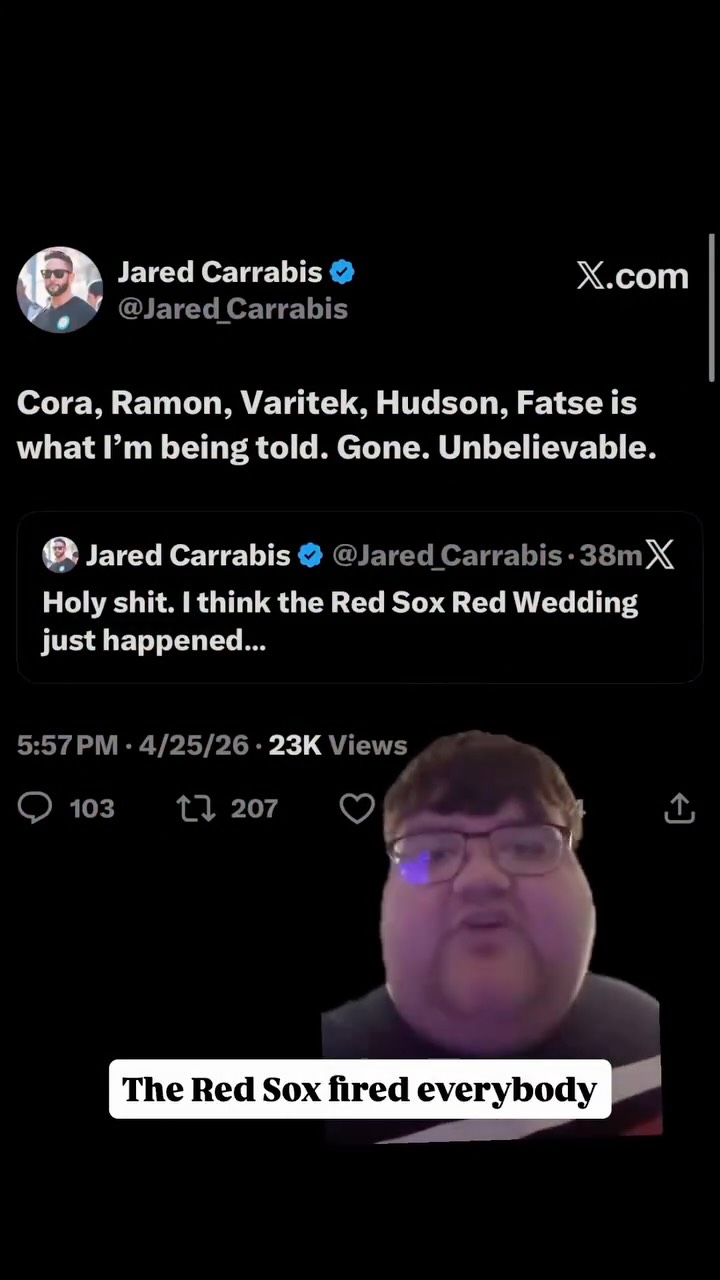 The Boston Red Sox just CLEANED HOUSE