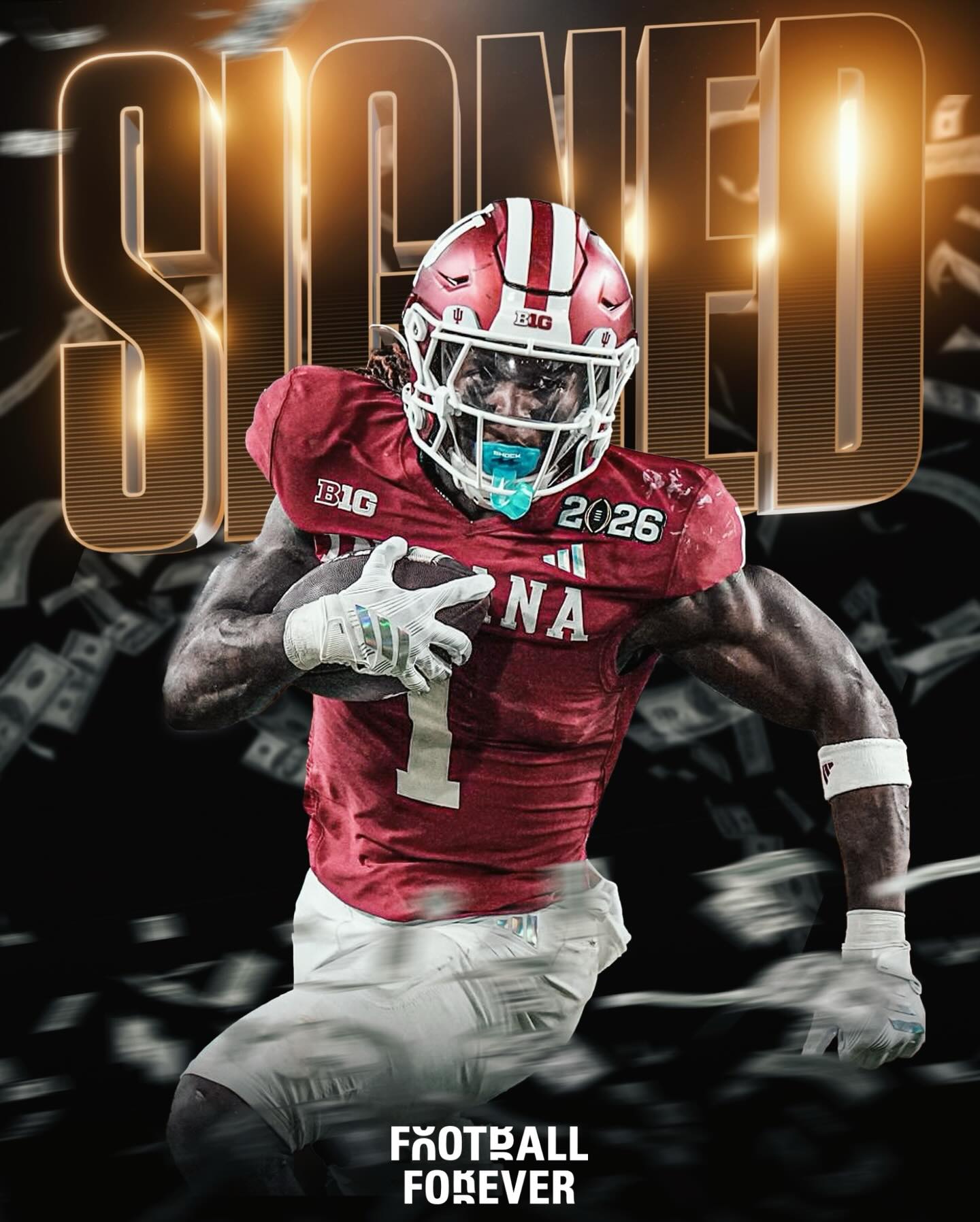 BREAKING: The Raiders are signing Indiana UDFA RB Roman Hemby 🏴‍☠️

Hemby (5-11, 208lbs) rushed for 1,120 yards on 230 carries (4.9 YPC) and 7 TD with 17 receptions for 165 yards for the Hoosiers last season. 

Hemby, 23, reunites with Fernando Mendoza in Las Vegas.