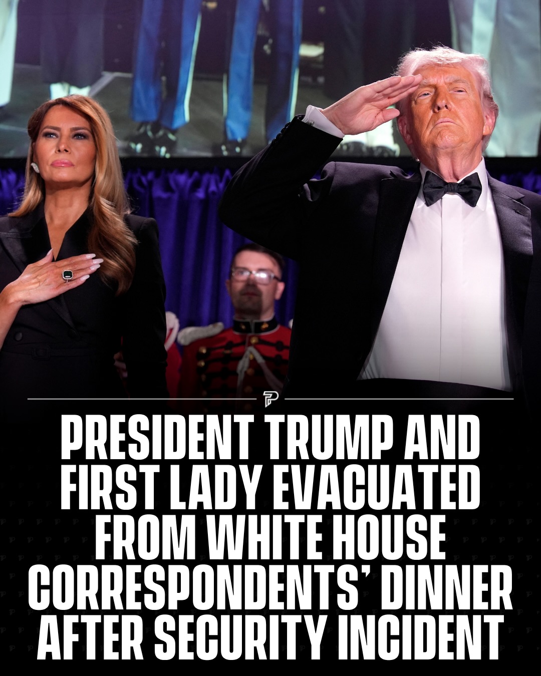 President Donald Trump and the First Lady were abruptly evacuated from the White House Correspondents’ Dinner after loud, unidentified noises triggered a major security response. Authorities say Trump is safe and no injuries have been reported, while the United States Secret Service secured the venue. 

Hundreds of attendees were seen taking cover as agents moved in, with early reports describing chaos inside the ballroom. The exact cause remains unclear, with some outlets mentioning possible gunfire, but officials have not fully confirmed what caused the incident as investigations continue.

#breaking #pubity #viral