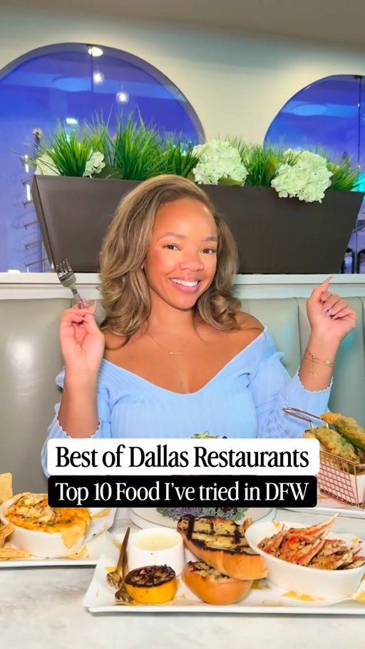 Best restaurants in Dallas?! 📌 Share with your fave & Save for later! Which friend are you trying these with?!

And don’t forget to tag some of your favorite restaurants that I should try (and why you love them) so I can make my way to check them out!

I’ve been in Dallas for a year and a half and have been searching for the best restaurants.

I’d been wanting to make a list of my top 10 best things I’ve eaten since being in Dallas, so this is what that is and where I got it from.

Some places I speak to just one dish, but for some places I had to choose multiple dishes because everything was so good.

People are always asking me for food recommendations. This list is a start.

There are soon many other hidden gems and restaurants I’ve found in Dallas, so this list could get really long if I kept going.

Anywho, I wanted to shout all these amazing restaurants out because the food was good. And many of them I’ve visited multiple times and the food was consistent.

So if you’re looking for the best food or restaurants in Dallas whether black owned or not… hope this helps! 

One thing about me, I’m a foodie and I love to eat. So I started this series last year to help you eat good, too! 

It’s safe to say I love Dallas, and I’m learning to fall in love with the food scene though so many of the best places are completely hidden and you have to go searching for them. 😩

Anywho, happy Saturday! 🫶🏽😘
#dallasinfluencer #dallasrestaurants #dallasfoodies #dallascontentcreator #dallasfood