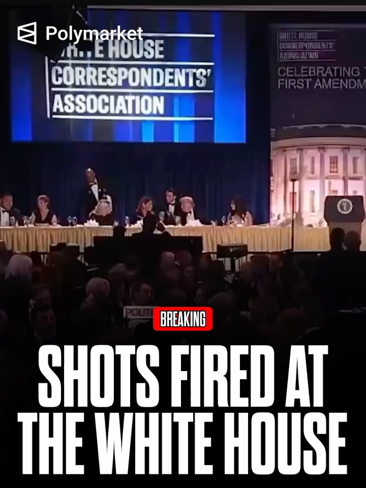 President Trump was rushed off stage at the White House Correspondents’ Dinner in Washington, D.C., after reports of gunfire. JD Vance and other officials were also evacuated; all were safe.

Details on the shooter remain limited. U.S. Secret Service said one suspect was taken into custody, but officials have not publicly identified the individual or released information on a motive.

This is a developing story.
