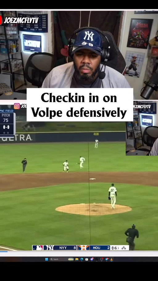 Meanwhile watchin Volpe defensive plays at Triple A....sigh #yankees