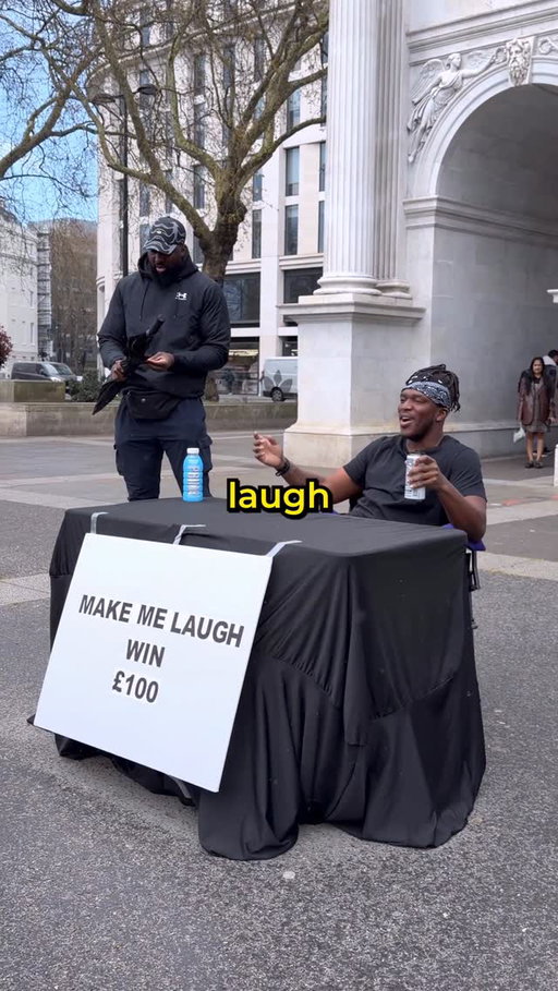 MAKE ME LAUGH, WIN £100!