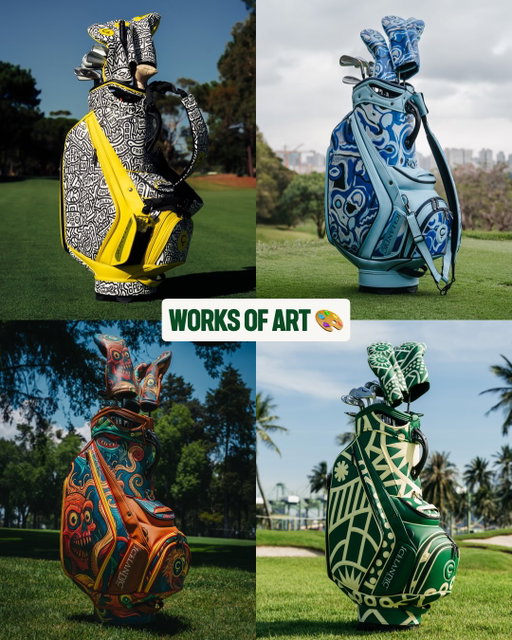 Which @cleeksgolfclub bag are you taking? 😍

#LIVGolf