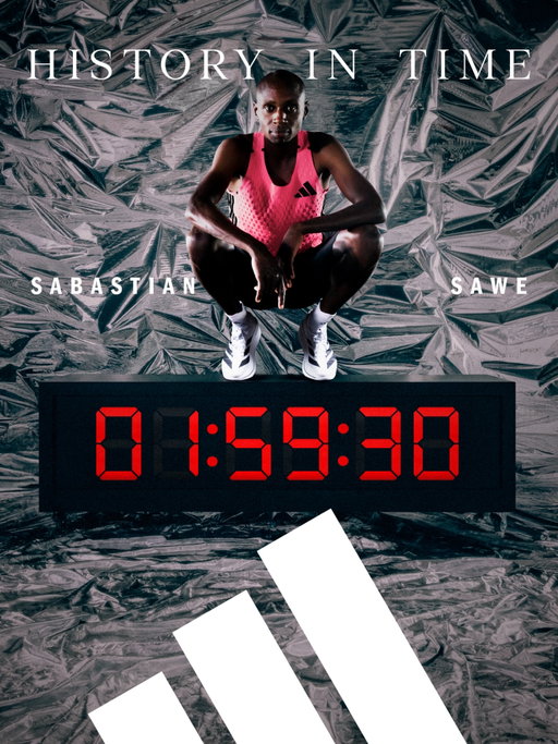 1:59:30. Humanity just got faster. 

Powered by Adizero.

#YouGotThis