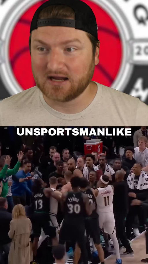 The controversy at the end of Nuggets Timberwolves game 4 is so dumb #nba #nbanews #nbaplayoffs #nuggets #timberwolves