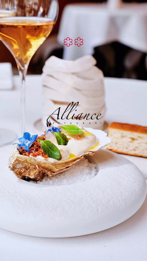 🌟🌟Alliance @restaurant_alliance 
📍5 Rue de Poissy, 75005 Paris, France
🎥 an ode to detail, patience, and taste.

I had heard about @restaurant_alliance long before I ever set foot in Paris. The name, the philosophy, the quiet reverence that chefs @omiyatoshitaka and @shawnjoyeux  built around this two-Michelin-starred gem — it always felt like a promise.

A promise of harmony. Of seasonality lifted into art. Of an “alliance” not just between two extraordinary personalities, but between every guest and every detail on the plate.

Then I sat at that counter, watching the open kitchen breathe in perfect choreography. And I understood.

Each bite was a quiet revelation — French haute cuisine filtered through a deeply Japanese sense of precision and soul. The textures, the silence between courses, the way the wine seemed to finish the sentences the food started. It wasn’t just a meal. It was immersion.

To Chef Omiya and Shawn — congratulations on your two Michelin stars @michelinguide . You’ve created not a restaurant. And to anyone who loves dining as an art form: this, right here at 5 Rue de Poissy, is the beating heart of it.

Thank you for letting me feel the music behind the plating. 

#paris #michelin #michelinchef #michelinrestaurant #france