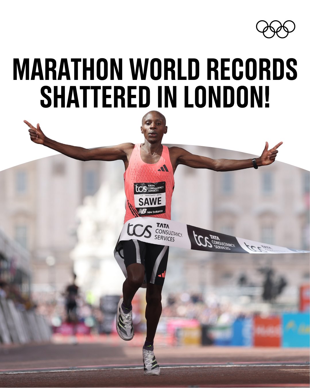 World records broken. History made. ⚡️

Is this the greatest marathon race ever? 

#Olympics