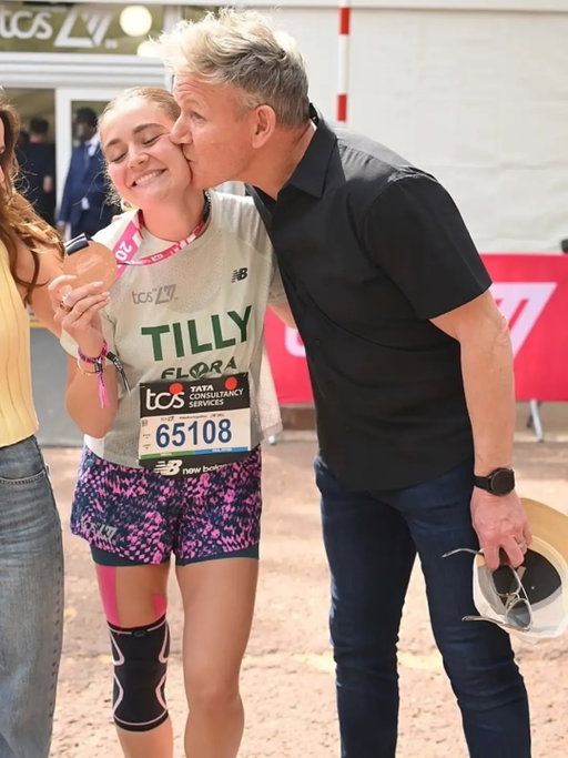 Well done @tillyramsay !!!!! So incredibly proud of you and your amazing time ! Congratulations to all the @londonmarathon runners…well done on finishing today ! And finally a big thank you to all the volunteers and supporters for such an incredible atmosphere across London today Gx