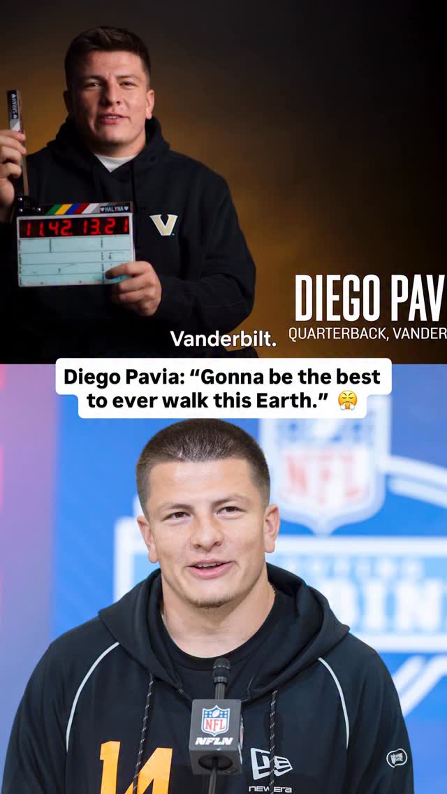 “Gonna be the best to ever walk the earth.”

Just a reminder of Diego Pavia’s mentality. Built different. He’s been slept on before 😤

📺 SEC Football: Any Given Saturday

#nfl #collegefootball #vanderbilt #diegopavia #cfb
