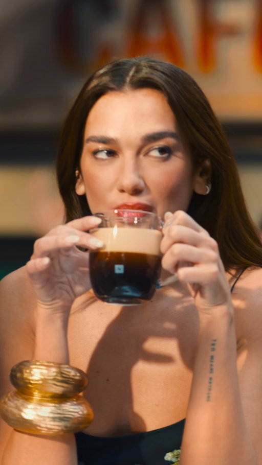 Step into @Nespresso’s new Vertuo world, starring Global Brand Ambassador @DuaLipa. Rooted in curiosity and boldness, the campaign celebrates one simple idea: every cup of coffee opens a new world. ☕

From morning to night, flavors shift with every mood and moment, always worth exploring. At the heart of it is the all-new Vertuo Up machine, designed for modern coffee lovers with rapid heat-up, smart connectivity, and a dedicated Coffee Creation button for bolder, more intense coffee experiences.

With Dua Lipa as your guide, Nespresso invites you to keep exploring and ask: 👉 what else?