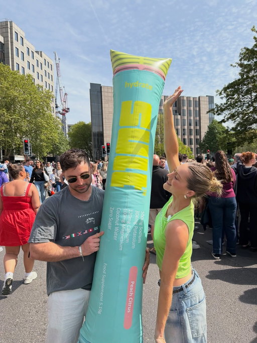This post is dedicated to the 6ft giant SULT sachet, without you, we wouldn’t have had a plan for London marathon, we wouldn’t have been able to hydrate all the supporters and we wouldn’t have made it on BBC live news. This one’s for you 💚

(In all seriousness, well done to EVERYONE today!! The runners, the supporters, the staff, the whole of london and more!! Such a fun day. Rest up and make sure you take some SULT🤝)