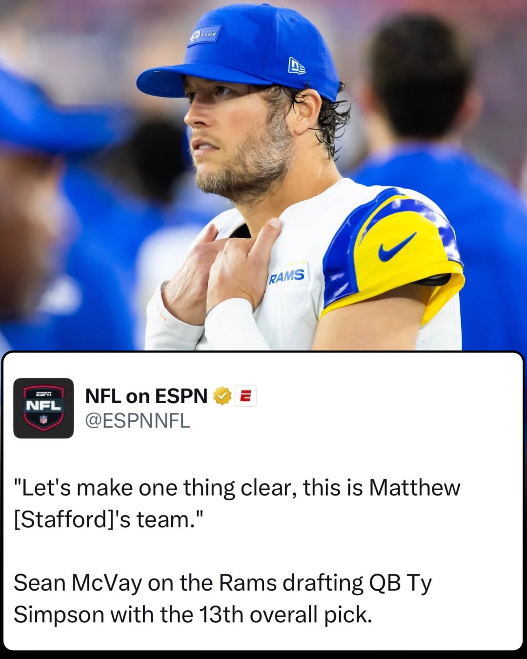 Sean McVay isn’t happy 😬