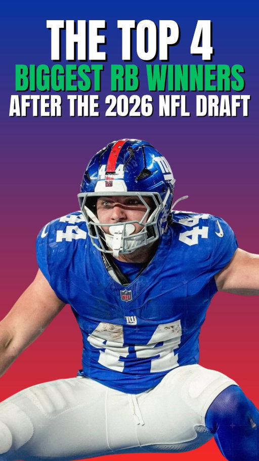 Top 4 Biggest RB Winners After 2026 NFL Draft #nfl #nfldraft #runningback #seahawks #walterpicks