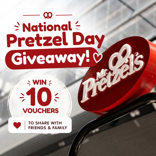 🥨 NATIONAL PRETZEL DAY GIVEAWAY 🥨

We’re celebrating properly… 👀

WIN 10 Mr Pretzels vouchers to share with your favourite people.
How to enter:
• Like this post ❤️
• Follow us 👀
• Tag who you’re sharing with (each tag = 1 entry 👇)

Want better odds?
👉 Share this to your story & tag us

⏰ Giveaway runs for 7 days
Winner announced 03/05/26
Good luck 🤞

#MrPretzels #PretzelDay