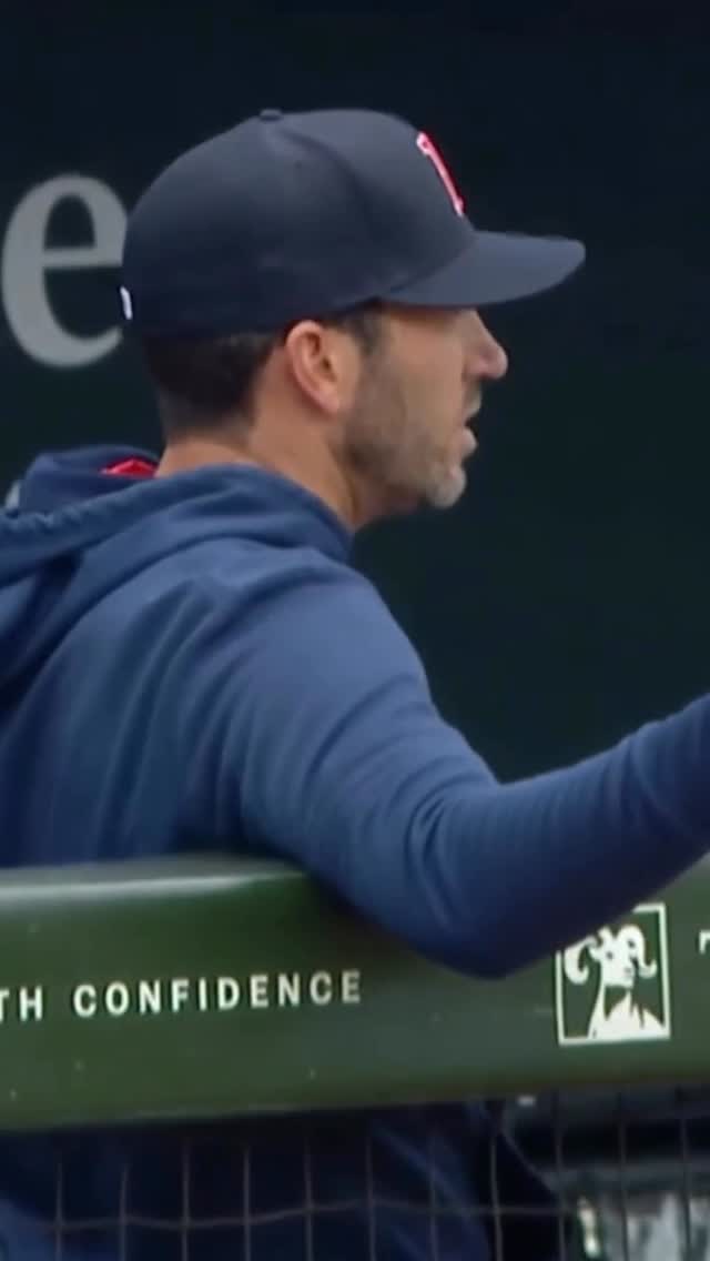 The new-look Red Sox coaching staff got an early test and elected not to challenge this out call at third base