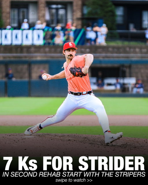 7 Ks? Easy like Sunday morning for Strider. 

5.0 IP | 4 H | 2 R | 2 ER | 2 BB | 7 K