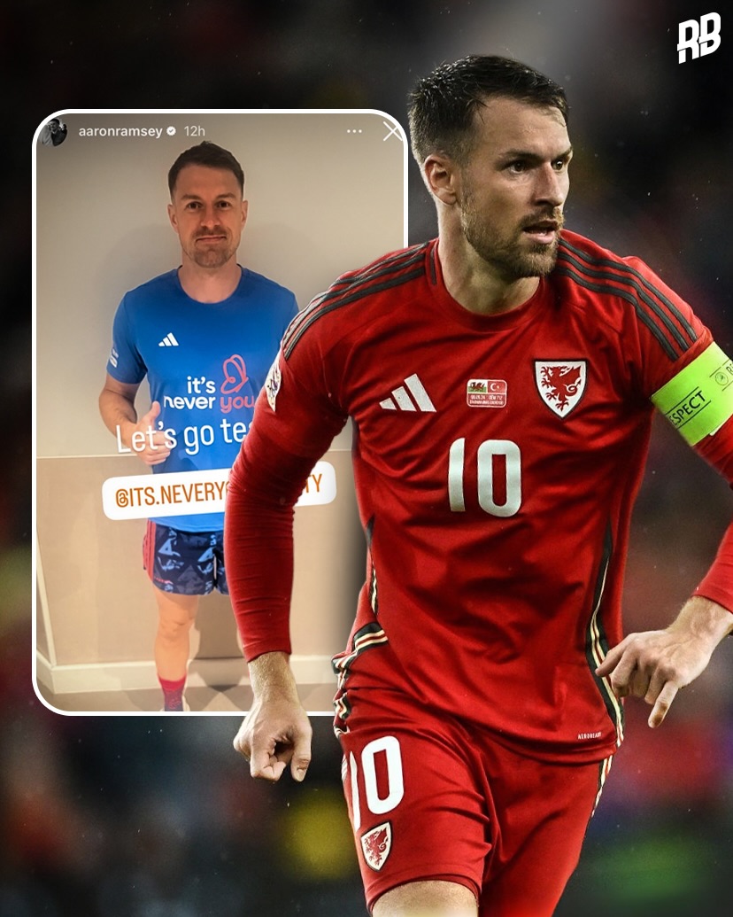 This is amazing… Aaron Ramsey ran the London Marathon today for a charity ‘It’s Never You’ that was set up by one of his mates after they sadly lost their six year old son, Hugh, to a rare form of cancer ❤️🏃🏽

Ramsey completed the marathon in 3.00:30, raising money and awareness for a special cause… fantastic work @aaronramsey 🤝🏽

Life is bigger than football, we need to see more players using their platforms like this… 🙏🏽