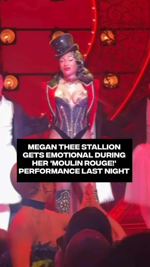 sending love to megan 🫶

Megan Thee Stallion became emotional on stage during a ‘Moulin Rouge’ performance last night after announcing her breakup with Klay Thompson. She appeared to tear up during the curtain call as fans cheered her on.

Read more about the story @COMPLEX link in bio 🔗

[🎥: @niquechelle ]