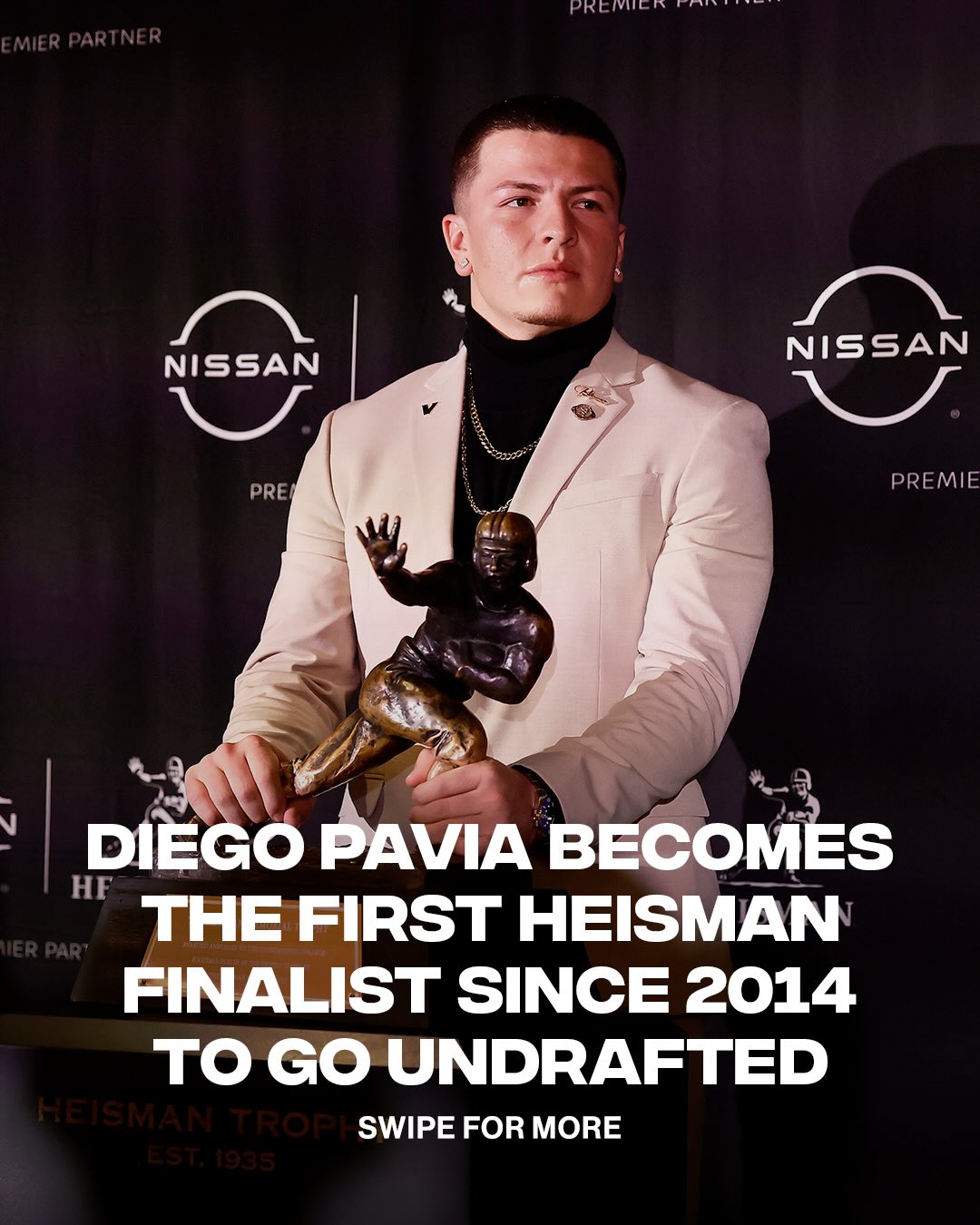 Wild fall for Diego Pavia 😳

Where do y’all think he signs as a UDFA?

(via: @Gettyimages)