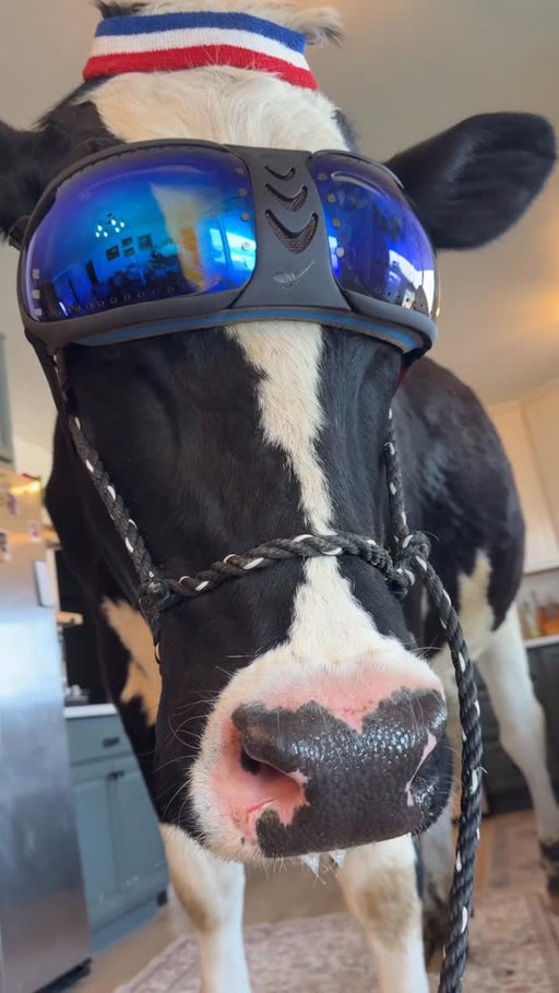 I thought AI agents are only for spreadsheets, until I built a track cardio with Accio Work to manage Bruce’s daily health and movement data. Keeping Bruce moo-ving with @accio_b2b #cow #brucethecow #MyAccioWorks #Accio #AgenticBusiness