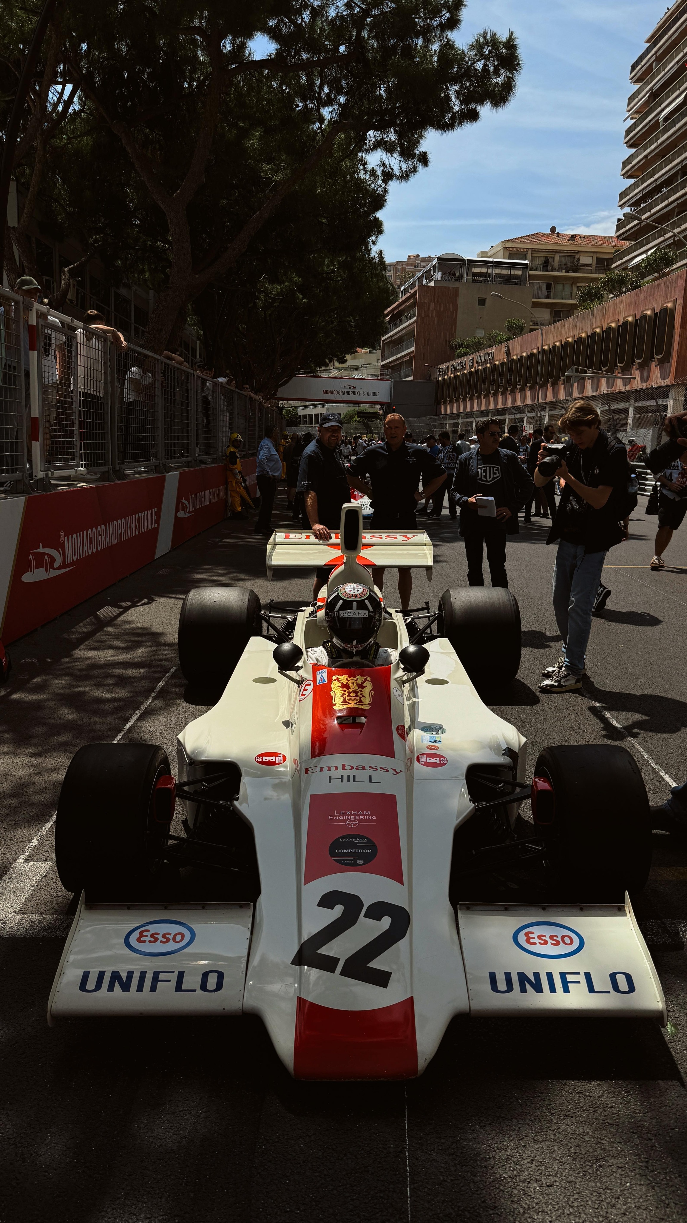 Real historic race cars. Real engines. Real risk. 

Monaco historique Grand Prix is a whole mood 🏆🇲🇨
