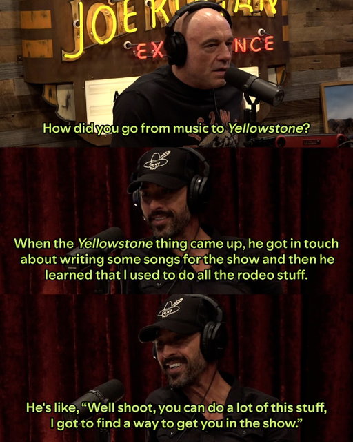 From being a musician to an actor to a wilderness guide, Ryan Bingham has it covered. Watch him join the @joeroganexperience on Spotify.
