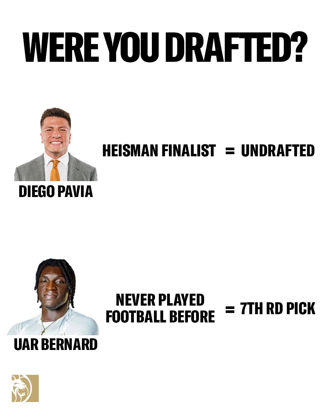 Tough look for Diego Pavia 🫠

#NFLDraft #Football #Ravens #Eagles