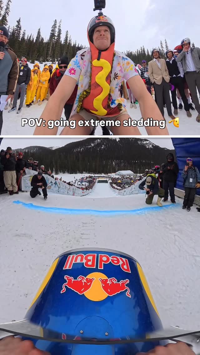 soared into Red Bull Jump & Freeze like 😎

#RedBullJumpAndFreeze #Sledding #POV #RedBull #GivesYouWiiings