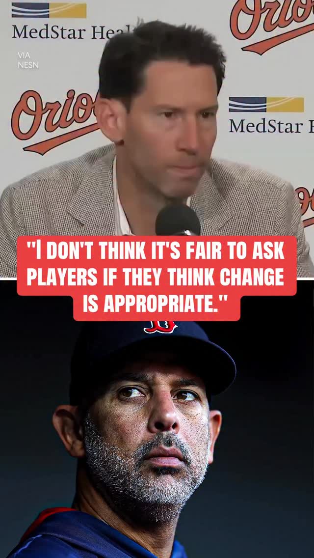 Red Sox Chief Baseball Officer Craig Breslow on whether he asked players about the decision to fire Alex Cora 😬

(via NESN)