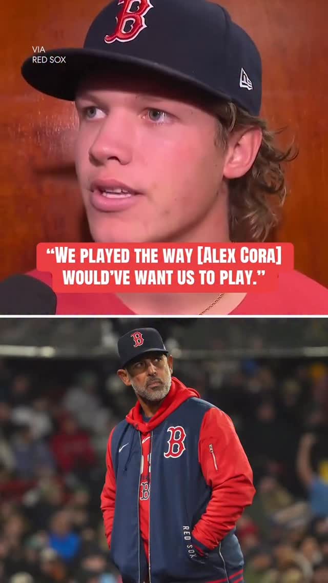 Red Sox pitcher Connelly Early on getting the win against the Orioles after manager Alex Cora was fired.