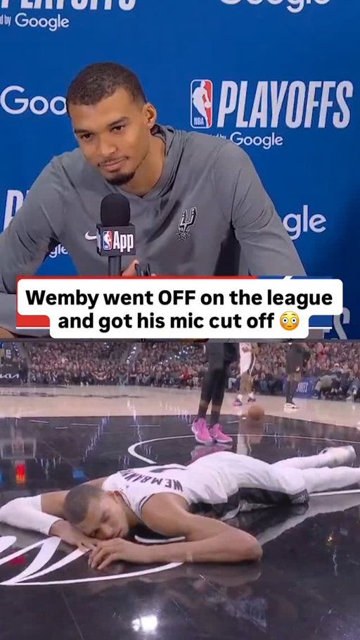 Wemby villain arc just getting started😭

#wemby #victorwembanyama #spurs #sanantoniospurs