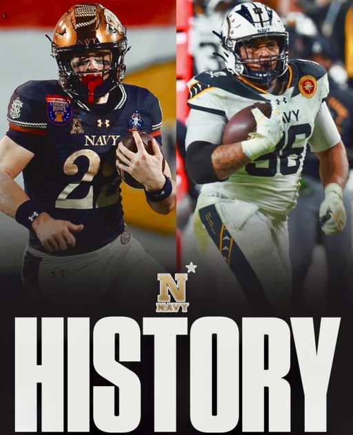 Incredibly proud of MIDN 1/C Eli Heidenreich and MIDN 1/C Landon Robinson for earning their place at the next level this weekend with the Pittsburgh Steelers and Cincinnati Bengals. Those locker rooms just gained a tenfold increase in Leadership. 🫡⚓️🐐

Today, Athletic Director, Michael Kelly and Head Coach Brian Newberry alongside all of our outstanding coaches and support staff celebrated our outstanding Navy Football Firsties. Leaders! We look forward to watching them pin on Ensign and 2ndLt bars alongside the entire Brigade as they go on to lead our Navy & Marine Corps. ⚓️

Only 26 days, Warriors!!!

Well done, Eli and Landon. We will be watching with pride. The Marine Corps will be waiting when you hang up the cleats. 🦅🇺🇸