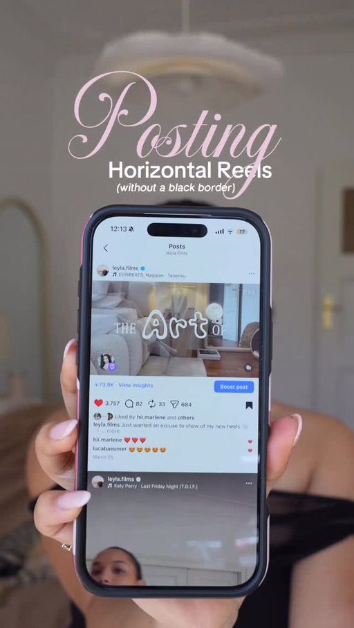 Horizontal Reel Tutorial ☁️🤍🪽

This is the way I personally post horizontal videos on Instagram reels. Posting your video as a reel vs posting it as a post will give you different results when it comes to how it looks on the feed. 

Just remember:
Don’t add text inside Instagram, don’t add it directly through the edits app and most importantly make sure it’s in the 16:9 ratio in your gallery. 🙌☁️
.
.
#horizontalreels #editingtips #editingtutorial #creativevideo #reelinspo 

HORIZONTAL VIDEOS
EDITING TUTORIAL
EDITING TIPS