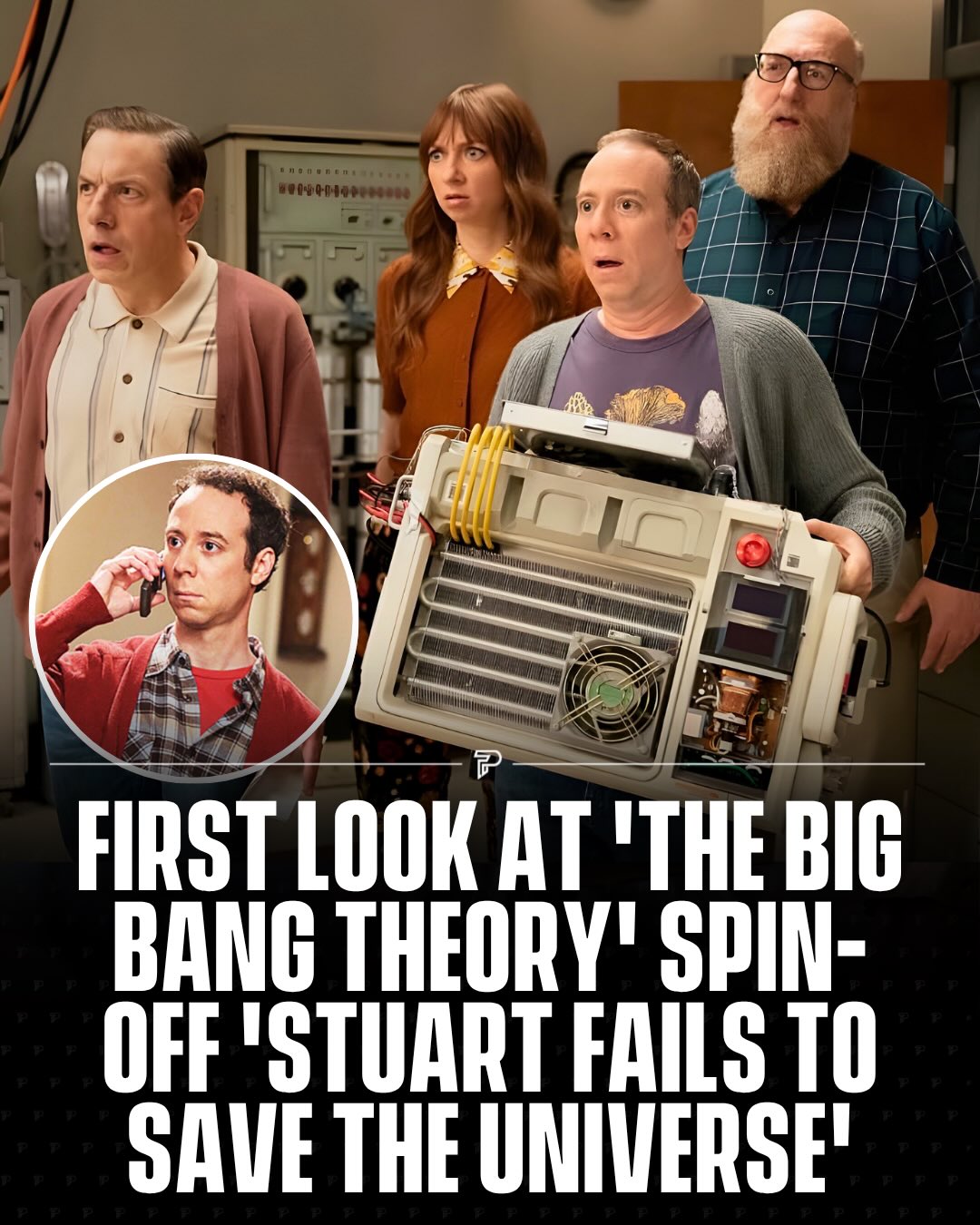 The first look at Stuart Fails to Save the Universe has arrived. The Big Bang Theory spin-off follows Stuart, Denise, Bert, and Barry Kripke as they try to fix a Multiversal Armageddon after Stuart breaks Sheldon and Leonard’s device.

All 10 episodes stream exclusively on HBO Max in July 2026.

The show is created by Chuck Lorre, Zak Penn, and Bill Prady, with Danny Elfman composing an original theme song. The cast described it as “four really incompetent Doctor Whos” on a multiversal adventure.

#Pubity #Viral #Film