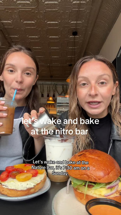 Shoutout @brooke_finocchiaro and @thenitrobar_ 🍃