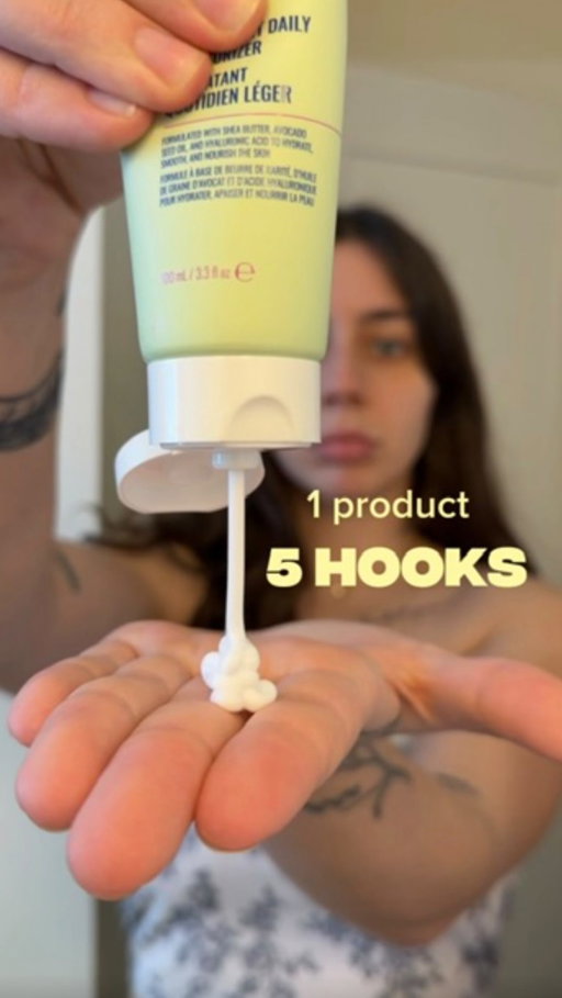 1 product 5 hooks: skincare edition @goodmolecules ✨

Included a mix of talking to the camera, texture shots, voiceover, before & after overlays and product in use!

📧: Kaytelynn.ugc@gmail.com

#ugc #ugccreator #ugccommunity #ugcexample 

UGC creator, hooks, UGC example, skincare UGC, UGC skincare, Canadian UGC creator, content marketing, ad creative, a/b testing