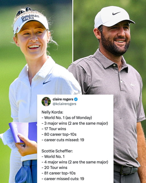@nellykorda 🤝 @scottie.scheffler