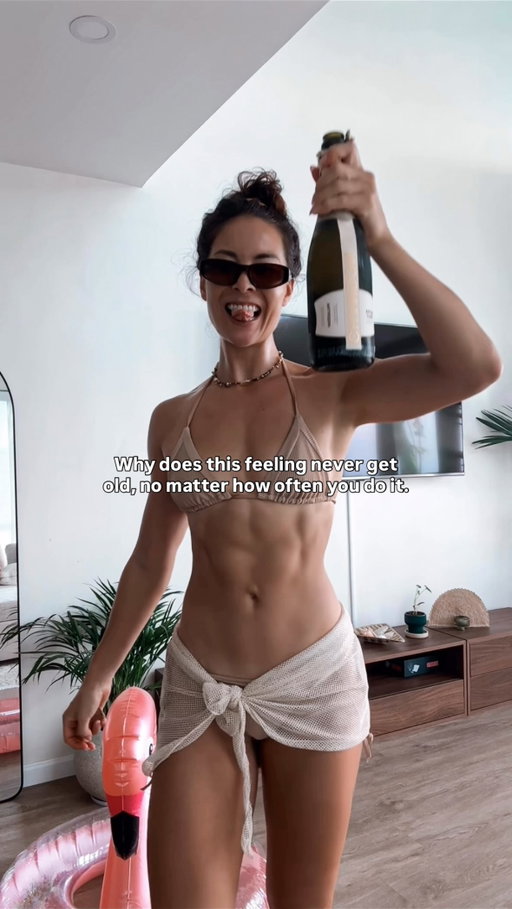 Celebrated the launch of my Born to Sweat training app this weekend! 🥂💥 

As a coach, I have always always ALWAYS, encouraged finding balance over extremes, forgiving yourself when life doesn’t go to plan, and focussing on the things you CAN control in your fitness journey. 

👉🏽 Choose happiness and hard work over perfection, every single time. THATS how you make it stick. 

The Born to Sweat app is the epitome of that, and I’m so excited and proud to have it come together. Thank you to everyone who signed up this weekend. 

💙 If you want to get in on a training plan that doesn’t make you restrict, feel guilty or sacrifice the things you love, I would love to have you try it out. 

Your first 7 days are free. Come see what all the hype is about and why we continue to get the BEST transformations 💕 comment JOIN to get started.