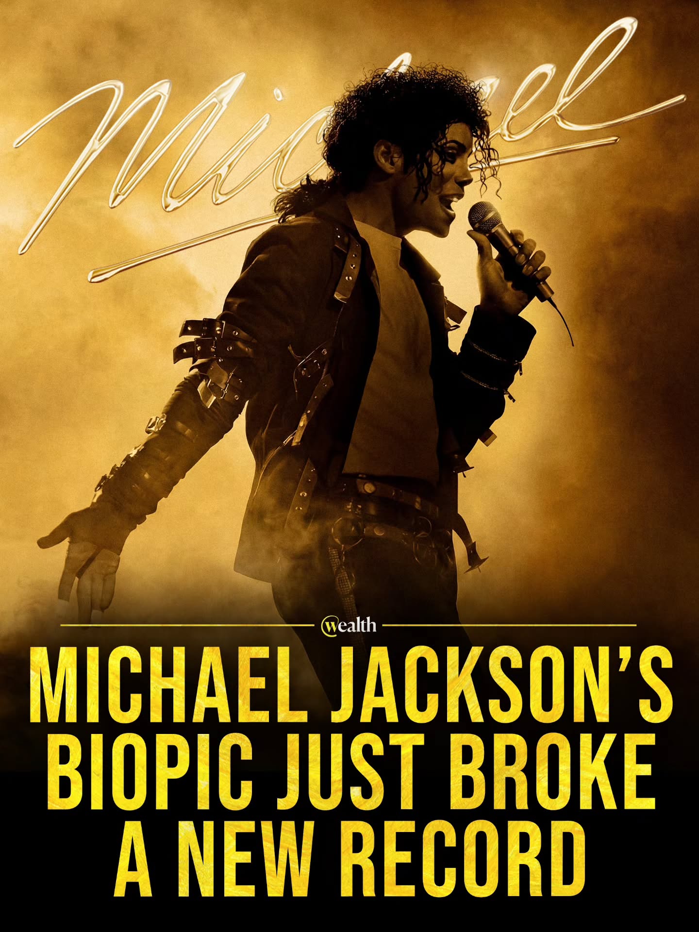 One white glove, one giant number: $217 million 🎬👑

Michael just posted the biggest opening weekend any biopic has ever had. It cleared Oppenheimer's $174 million global start, and it blew past the old music-biopic marks from Straight Outta Compton and Bohemian Rhapsody.

The scale changes the way this movie lands. Biopics usually enter the culture as prestige projects or fan service. This one arrived with full event-movie force, which says something about how much pull Michael Jackson still has on a worldwide audience.

For one weekend, a real person's story moved like franchise cinema.

#Movies #BoxOffice #Biopic #MusicBiopic #MichaelJackson